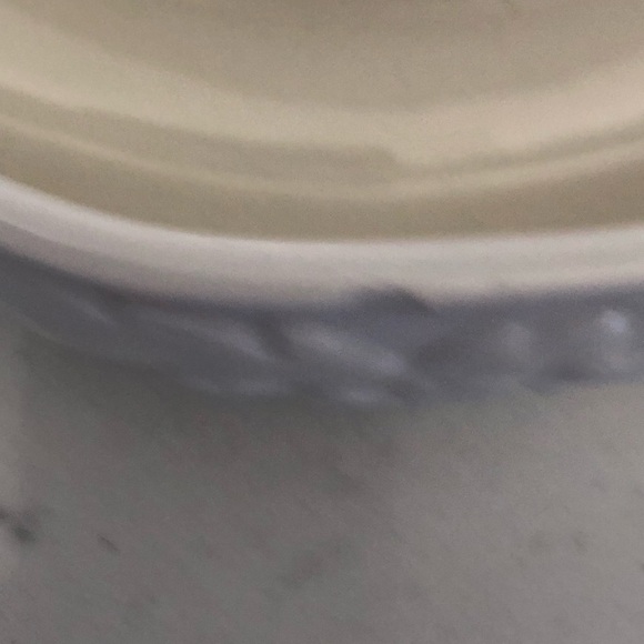 Spode IMPERIAL FANCIES Flower Ring~Porcelain K81S Ivory - Picture 11 of 11